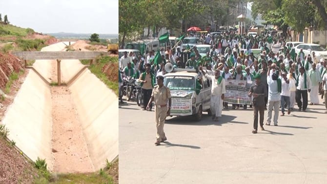 ಭದ್ರಾ ಮೇಲ್ದಂಡೆ ಯೋಜನೆ ವಿಳಂಬ: ಸಿಡಿದೆದ್ದ ರೈತರಿಂದ ನಾಳೆ ಬಂದ್‌ಗೆ ಕರೆ