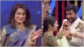 ‘ಬಿಗ್ ಬಾಸ್’ ಸ್ಪರ್ಧಿಗಳಿಂದ ದೊಡ್ಮನೆ ಹಬ್ಬ; ಅಶ್ವಿನಿ-ಗಿಲ್ಲಿ ಮುಖಾಮುಖಿ