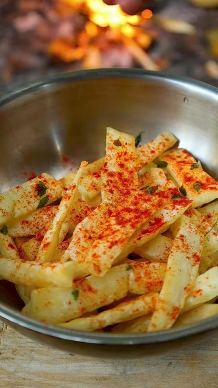 ಕಾಫಿ ಟೀ ಜತೆಗೆ ಸವಿಯಿರಿ ಮರಗೆಣಸಿನ ಚಿಪ್ಸ್