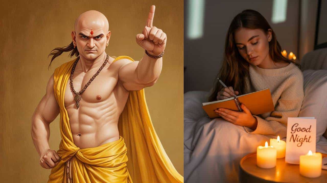 Chanakya Niti: ಯಶಸ್ಸು, ಶ್ರೀಮಂತಿಕೆ ಬಯಸುವವರು ರಾತ್ರಿ ಮಲಗುವ ಮುನ್ನ ಈ ಕೆಲಸಗಳನ್ನು ಮಾಡಲೇಬೇಕು Chanakya Niti: ಯಶಸ್ಸು, ಶ್ರೀಮಂತಿಕೆ ಬಯಸುವವರು ರಾತ್ರಿ ಮಲಗುವ ಮುನ್ನ ಈ ಕೆಲಸಗಳನ್ನು ಮಾಡಲೇಬೇಕು