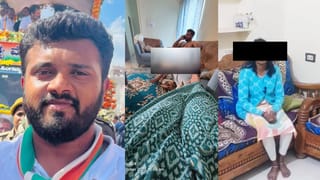ರಾತ್ರಿ ವೇಳೆ ಮಹಿಳೆಯ ಮನೆಯಲ್ಲಿ ಸಿಕ್ಕಿಬಿದ್ದ ಕಾಂಗ್ರೆಸ್​​ ಮುಖಂಡ: ಹಿಗ್ಗಾಮುಗ್ಗಾ ಥಳಿಸಿದ ಯುವಕರು