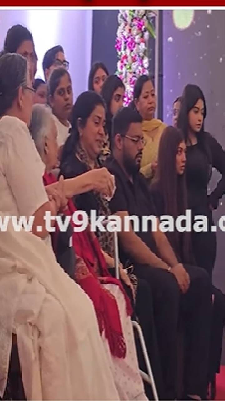 ಸಿ.ಜೆ. ರಾಯ್ ಪಾರ್ಥಿವ ಶರೀರದ ಮುಂದೆ ತಾಯಿ, ಪತ್ನಿ, ಮಕ್ಕಳ ಆಕ್ರಂದನ