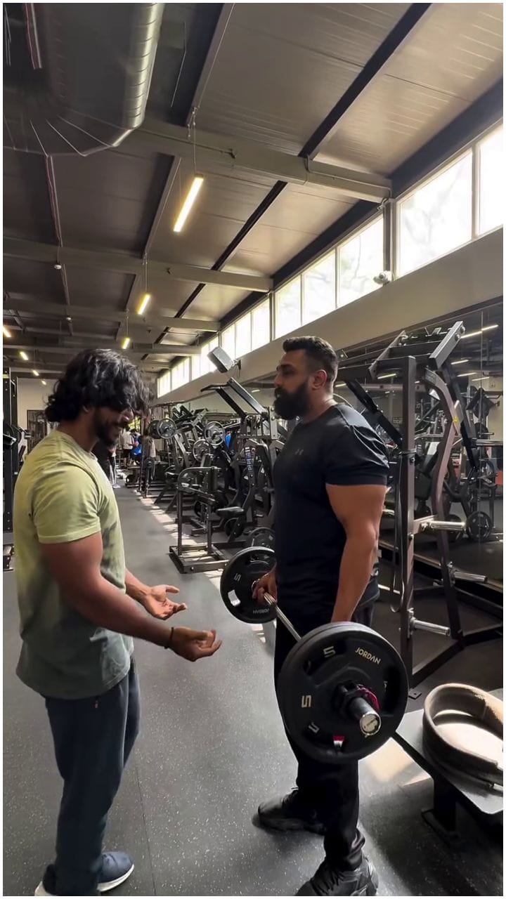 ಹೇಗಿರುತ್ತೆ ನೋಡಿ ಧ್ರುವ ಸರ್ಜ ವರ್ಕೌಟ್