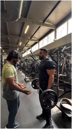 ಹೇಗಿರುತ್ತೆ ನೋಡಿ ಧ್ರುವ ಸರ್ಜ ವರ್ಕೌಟ್