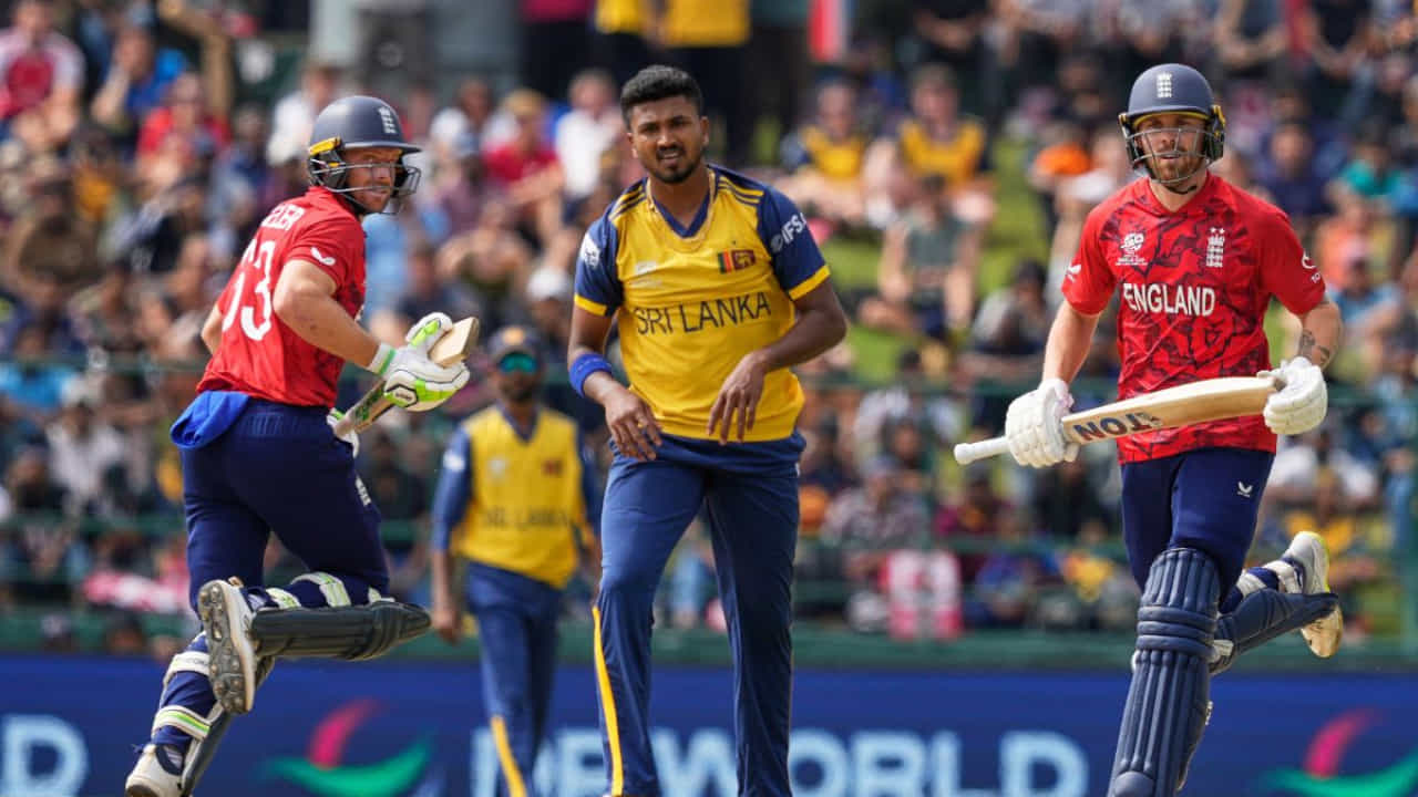 ENG vs SL: ಸೂಪರ್ 8 ಸುತ್ತಿನಲ್ಲಿ ಇಂಗ್ಲೆಂಡ್ ವಿರುದ್ಧ ಎರಡಂಕಿ ಮೊತ್ತಕ್ಕೆ ಶ್ರೀಲಂಕಾ ಆಲೌಟ್ ENG vs SL: ಸೂಪರ್ 8 ಸುತ್ತಿನಲ್ಲಿ ಇಂಗ್ಲೆಂಡ್ ವಿರುದ್ಧ ಎರಡಂಕಿ ಮೊತ್ತಕ್ಕೆ ಶ್ರೀಲಂಕಾ ಆಲೌಟ್