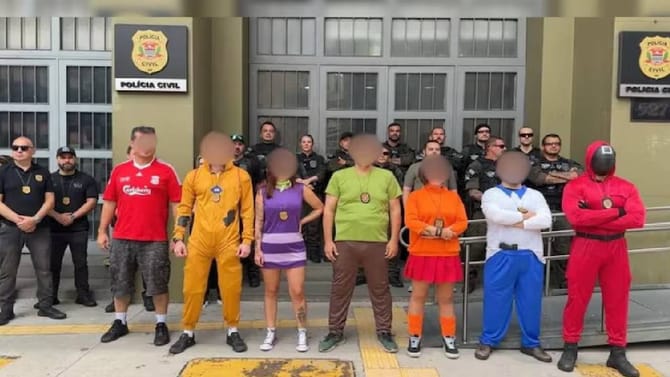 ಕಾರ್ಟೂನ್ ಪಾತ್ರಧಾರಿಗಳ ವೇಷ ತೊಟ್ಟು ಕಳ್ಳತನ ಮಾಡುತ್ತಿದ್ದವರ ಸೆರೆ