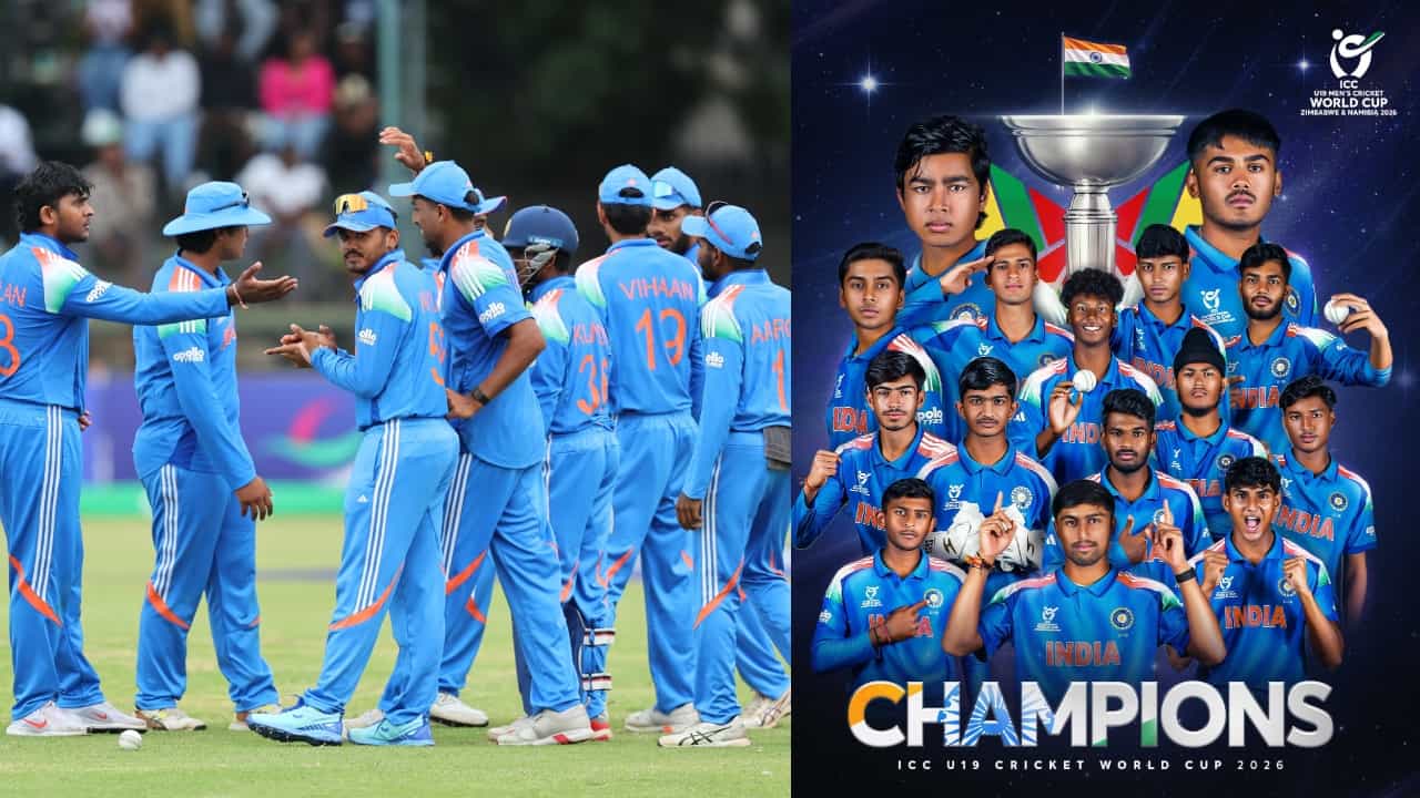 U19 World Cup: 6ನೇ ಬಾರಿಗೆ ಅಂಡರ್-19 ವಿಶ್ವಕಪ್ ಗೆದ್ದ ಟೀಂ ಇಂಡಿಯಾ U19 World Cup: 6ನೇ ಬಾರಿಗೆ ಅಂಡರ್-19 ವಿಶ್ವಕಪ್ ಗೆದ್ದ ಟೀಂ ಇಂಡಿಯಾ