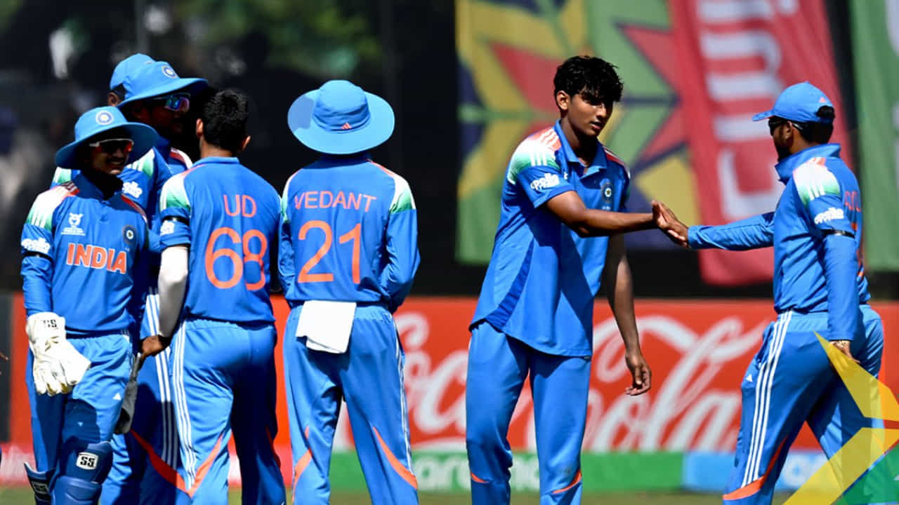 U19 World Cup: ದಾಖಲೆಯ ಗುರಿ ಬೆನ್ನಟ್ಟಿ ಸತತ 6ನೇ ಬಾರಿಗೆ ವಿಶ್ವಕಪ್ ಫೈನಲ್​ಗೇರಿದ ಭಾರತ