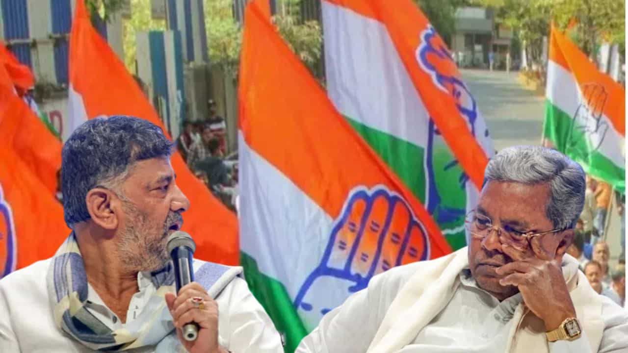 ಸಿಎಂ ಬಜೆಟ್ಗೆ ಸಜ್ಜಾದ ಹೊತ್ತಲ್ಲೇ ಡಿಕೆ ಶಿವಕುಮಾರ್ಗೆ ಅಸಮಾಧಾನ? ದೆಹಲೀಲಿ ದುಃಖ, ದುಮ್ಮಾನ ಚರ್ಚಿಸ್ತೀನೆಂದ ಡಿಸಿಎಂ ಸಿಎಂ ಬಜೆಟ್ಗೆ ಸಜ್ಜಾದ ಹೊತ್ತಲ್ಲೇ ಡಿಕೆ ಶಿವಕುಮಾರ್ಗೆ ಅಸಮಾಧಾನ? ದೆಹಲೀಲಿ ದುಃಖ, ದುಮ್ಮಾನ ಚರ್ಚಿಸ್ತೀನೆಂದ ಡಿಸಿಎಂ