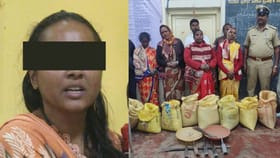 ಕದ್ದ ಚಿನ್ನವನ್ನು ಗೋಲ್ಡ್ ಲೋನ್ ಕಂಪನಿಗೆ ಮಾರುವ ವೇಳೆ ಸಿಕ್ಕಿಬಿದ್ದ ಮಹಿಳೆ