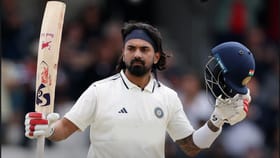 ಕೆಎಲ್ ರಾಹುಲ್ ಭರ್ಜರಿ ಶತಕ: ಗೆಲುವಿನತ್ತ ಕರ್ನಾಟಕ