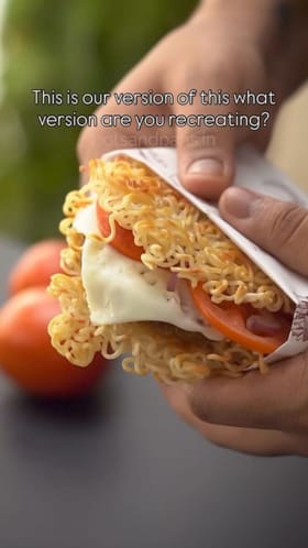 ಮ್ಯಾಗಿ ಬರ್ಗರ್ ಹೆಂಗ್ ಮಾಡೋದು ಗೊತ್ತಾ?