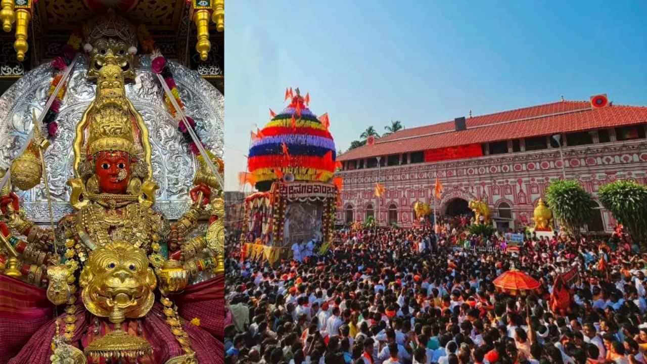 ನಾಡಿನ ಶಕ್ತಿ ಪೀಠಗಳಲ್ಲಿ ಒಂದಾದ ಉತ್ತರ ಕನ್ನಡ ಜಿಲ್ಲೆಯ ಶಿರಸಿ ಮಾರಿಕಾಂಬಾ ಜಾತ್ರಾ ಮಹೋತ್ಸವಕ್ಕೆ ಚಾಲನೆ ದೊರೆತಿದೆ. ಇಂದು ಬೆಳಿಗ್ಗೆ ನಗರದ ಮಾರಿಕಾಂಬಾ ದೇವಸ್ಥಾನದಿಂದ ದೇವಿಯ ಮೂರ್ತಿಯನ್ನ ರಥದಲ್ಲಿ ಅದ್ಧೂರಿಯಾಗಿ ಮೆರವಣಿಗೆ ಮೂಲಕ ಗದ್ದುಗೆಗೆ ತರಲಾಯಿತು. ರಾಜ್ಯದ ಮೂಲೆ ಮೂಲೆಗಳಿಂದ ಸಹಸ್ರಾರು ಭಕ್ತರು ಜಾತ್ರೆಯಲ್ಲಿ ಪಾಲ್ಗೊಂಡಿದ್ದರು.