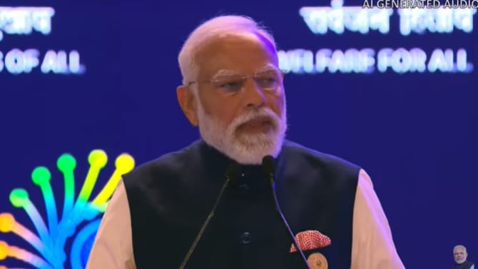 ಇಂಡಿಯಾ ಎಐ ಇಂಪ್ಯಾಕ್ಟ್ ಸಮ್ಮಿಟ್ 2026': ಮೋದಿ ಭಾಷಣ ಕನ್ನಡದಲ್ಲಿ ಕೇಳಿ