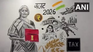ಕೇಂದ್ರ ಬಜೆಟ್ 2026: ನಿರ್ಮಲಾ ಸೀತಾರಾಮನ್​​​​​ಗೆ ಚಾರ್ಕೋಲ್ ಸ್ಕೆಚ್ ಮೂಲಕ ಸ್ವಾಗತ