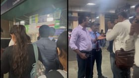 ಮೆಟ್ರೋ ಟಿಕೆಟ್​​ ತೆಗೆದುಕೊಳ್ಳಲು ಪ್ರಯಾಣಿಕರ ಪರದಾಟ