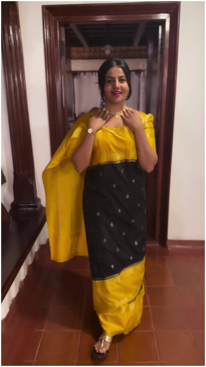 ಕೂರ್ಗ್​ ಸ್ಟೈಲ್​ ಅಲ್ಲಿ ರೆಡಿ ಆದ ನಮ್ರತಾ ಗೌಡ