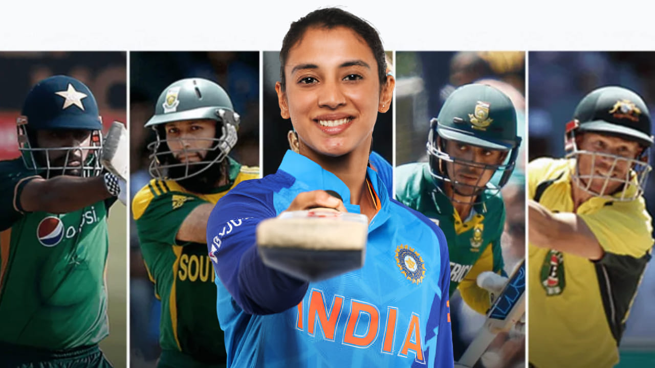 ಟಿ20 ಅಂತಾರಾಷ್ಟ್ರೀಯ ಕ್ರಿಕೆಟ್​ನಲ್ಲಿ ಅತ್ಯಧಿಕ ರನ್​ ಕಲೆಹಾಕಿದ ಭಾರತೀಯ ಬ್ಯಾಟರ್​ಗಳ ಪಟ್ಟಿಯಲ್ಲಿ ಸ್ಮೃತಿ ಮಂಧಾನ (Smriti Mandhana) ಅಗ್ರಸ್ಥಾನಕ್ಕೇರಿದ್ದಾರೆ. ಅದು ಸಹ ಹಿಟ್​ಮ್ಯಾನ್ ಖ್ಯಾತಿಯ ರೋಹಿತ್ ಶರ್ಮಾ ಅವರ ದಾಖಲೆಯನ್ನು ಸರಿಗಟ್ಟುವ ಮೂಲಕ. ಈ ದಾಖಲೆಯ ಮೂಲಕ ಇದೀಗ ಬಾಬರ್ ಆಝಂ ರೆಕಾರ್ಡ್ ಮುರಿಯುತ್ತ ದಾಪುಗಾಲಿಟ್ಟಿದ್ದಾರೆ.