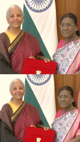 ಬಜೆಟ್ ಮಂಡನೆಗೂ ಮುನ್ನ ರಾಷ್ಟ್ರಪತಿ ಭವನಕ್ಕೆ ವಿತ್ತ ಸಚಿವೆ ನಿರ್ಮಲಾ ಭೇಟಿ