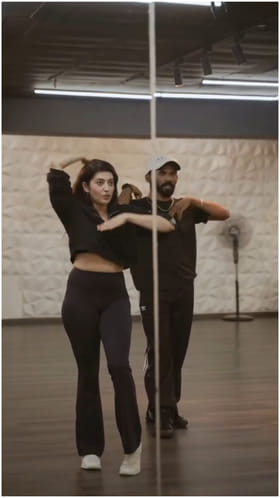 ಪ್ರಣಿತಾ ಡ್ಯಾನ್ಸ್ ಪ್ರಾಕ್ಟೀಸ್ ಹೇಗಿರುತ್ತೆ ನೋಡಿ..