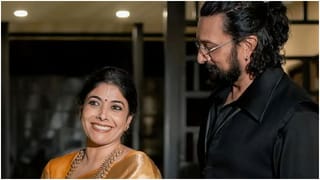 ಬೈಕ್​​ ಡಿಕ್ಕಿ ರಭಸಕ್ಕೆ ಮುರಿದುಬಿದ್ದ ವಿದ್ಯುತ್​​ ಕಂಬ: ಸವಾರರು ಬದುಕಿದ್ದೇ ಪವಾಡ!