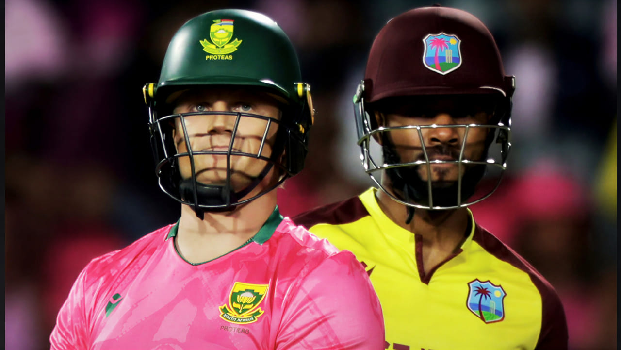 ವೆಸ್ಟ್ ಇಂಡೀಸ್ ಸ್ಕೋರ್ 114 ರನ್: 118 ರನ್ ಬಾರಿಸಿ ಸೋತ ಸೌತ್ ಆಫ್ರಿಕಾ ವೆಸ್ಟ್ ಇಂಡೀಸ್ ಸ್ಕೋರ್ 114 ರನ್: 118 ರನ್ ಬಾರಿಸಿ ಸೋತ ಸೌತ್ ಆಫ್ರಿಕಾ