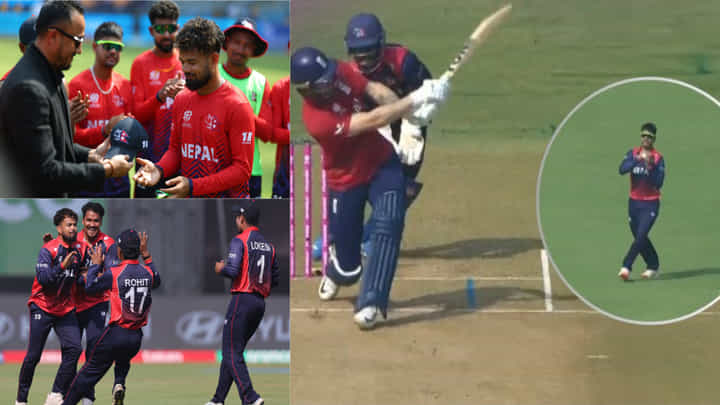 ENG vs NEP: ಚೊಚ್ಚಲ ಪಂದ್ಯದ ಮೊದಲ ಎಸೆತದಲ್ಲೇ ವಿಕೆಟ್ ಕಿತ್ತ ಮಲ್ಲ ENG vs NEP: ಚೊಚ್ಚಲ ಪಂದ್ಯದ ಮೊದಲ ಎಸೆತದಲ್ಲೇ ವಿಕೆಟ್ ಕಿತ್ತ ಮಲ್ಲ