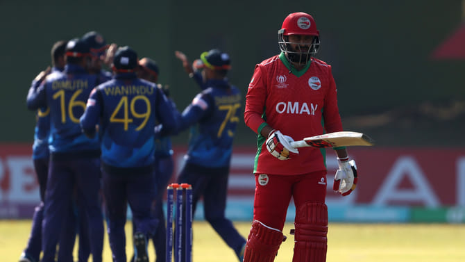 ಟಿ20 ವಿಶ್ವಕಪ್‌ನಲ್ಲಿ ಶ್ರೀಲಂಕಾಕ್ಕೆ ದಾಖಲೆಯ ಗೆಲುವು