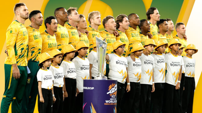 ಸೊನ್ನೆ ಸುತ್ತದ ಏಕೈಕ ತಂಡ ದಕ್ಷಿಣ ಆಫ್ರಿಕಾ