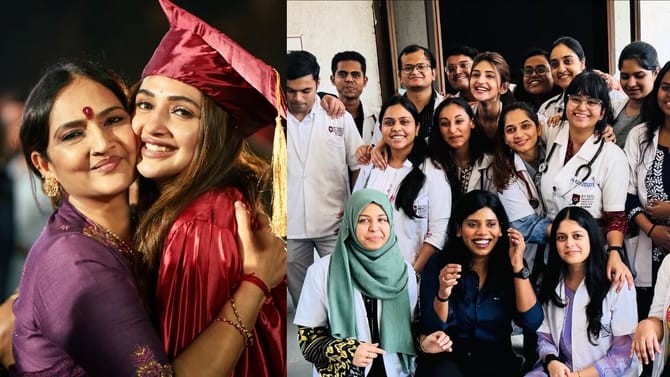 ವೈದ್ಯೆಯಾದ ಶ್ರೀಲೀಲಾ: ಸಹಪಾಠಿಗಳೊಟ್ಟಿಗೆ ಚಿತ್ರಗಳ ಹಂಚಿಕೊಂಡ ನಟಿ