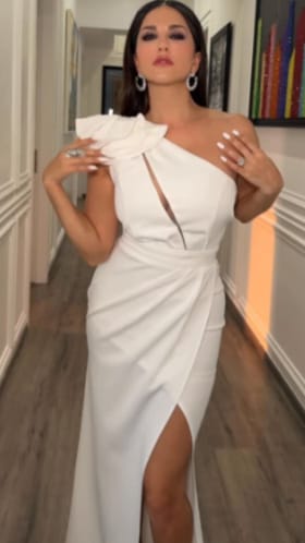 ಗ್ಲಾಮರಸ್ ಉಡುಗೆ ತೊಟ್ಟು ಮಿಂಚಿದ ಸನ್ನಿ ಲಿಯೋನಿ: ವಿಡಿಯೋ ನೋಡಿ