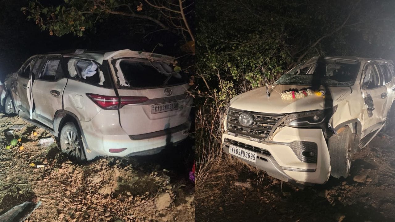 Suresh Gowda Car Accident