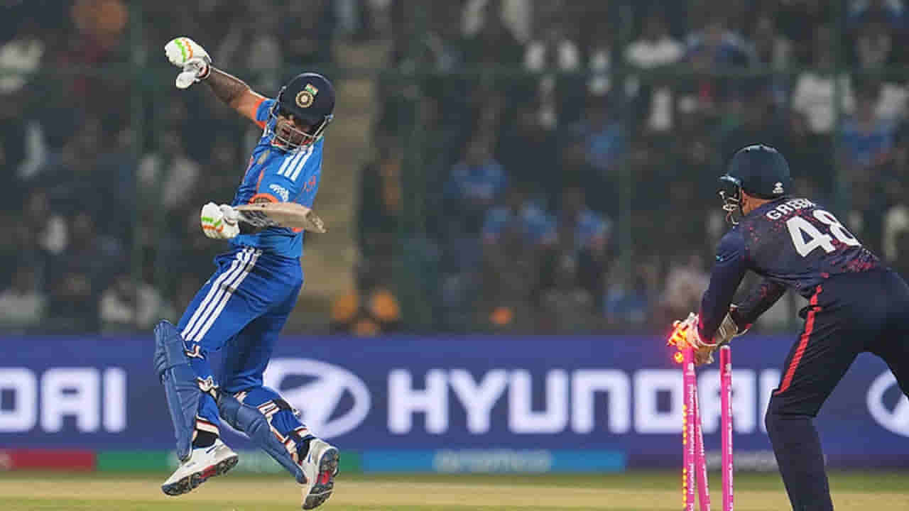 IND vs NAM: ಸ್ಟಂಪ್ ಔಟ್ ಆದ ಸೂರ್ಯ; ಭಾರತ ಫೈನಲ್ಗೇರಲಿದೆ ಎಂದ ಇತಿಹಾಸ