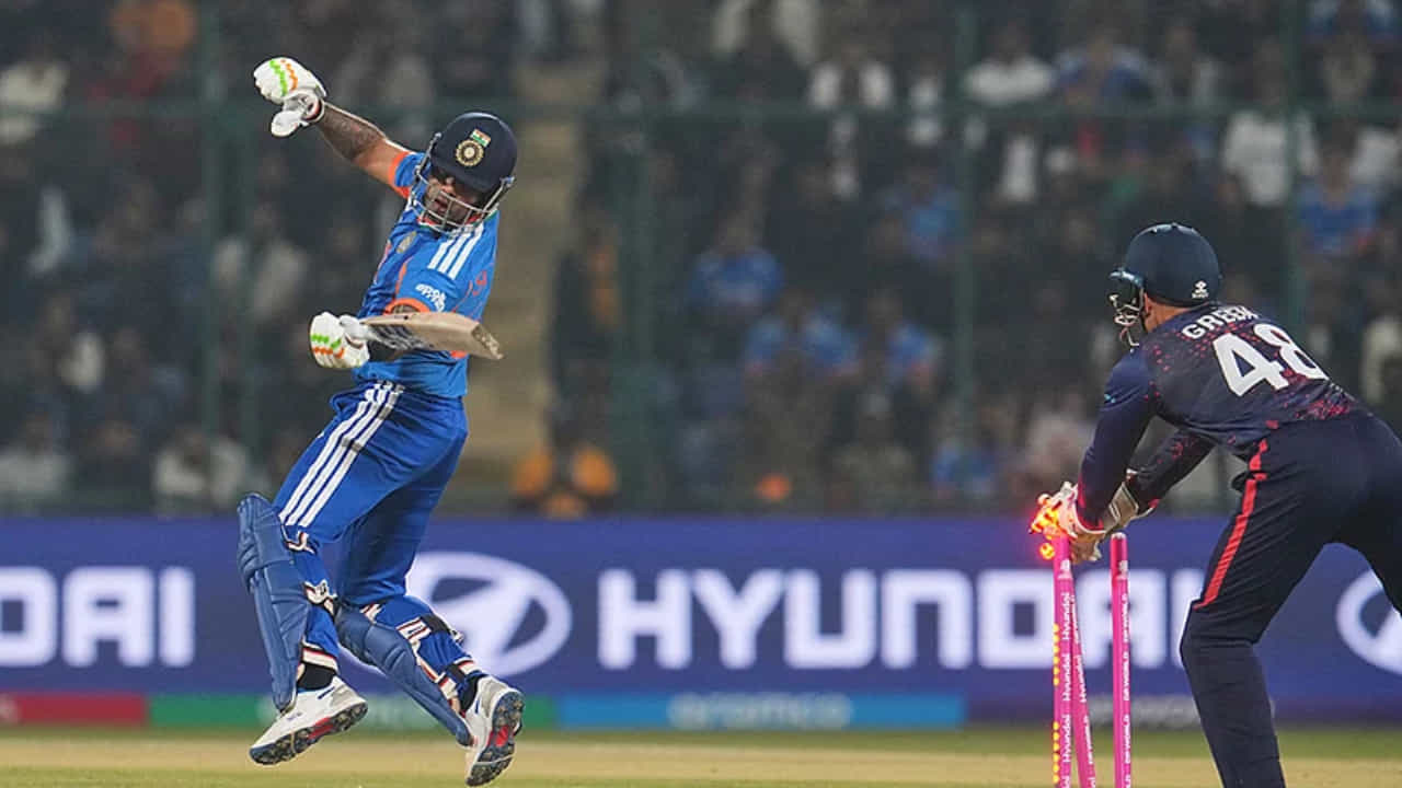 IND vs NAM: ಸ್ಟಂಪ್ ಔಟ್ ಆದ ಸೂರ್ಯ; ಭಾರತ ಫೈನಲ್​ಗೇರಲಿದೆ ಎಂದ ಇತಿಹಾಸ