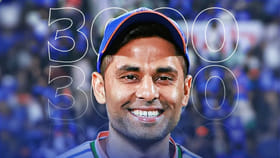 ಅತೀ ಕಡಿಮೆ ಎಸೆತಗಳೊಂದಿಗೆ ಇತಿಹಾಸ ನಿರ್ಮಿಸಿದ ಸೂರ್ಯಕುಮಾರ್ ಯಾದವ್