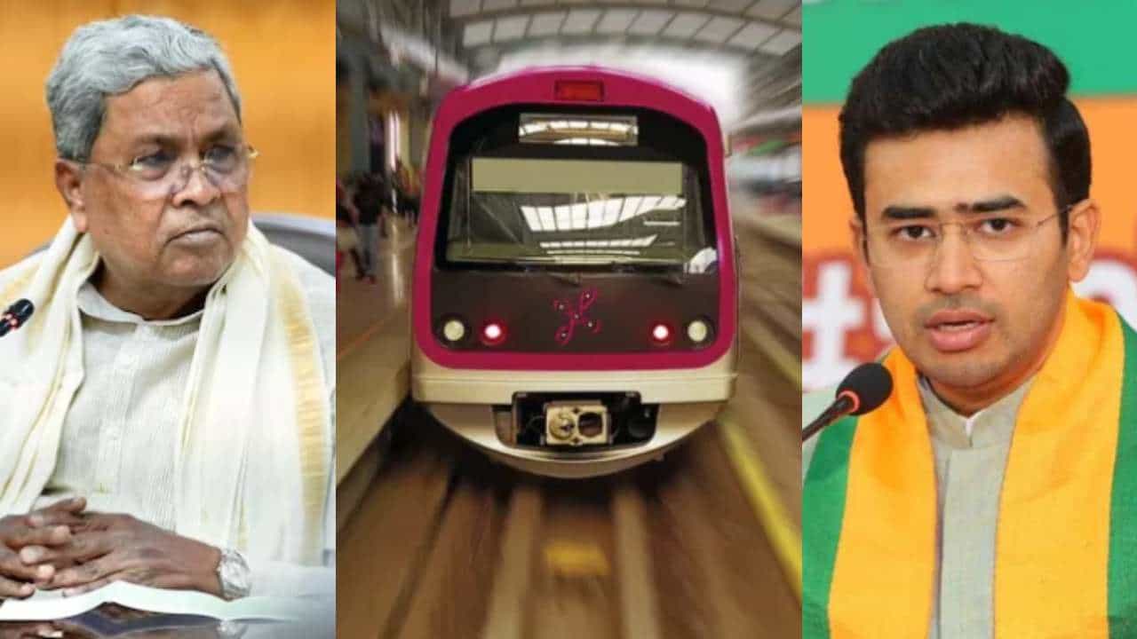 ಮೆಟ್ರೋ ಟಿಕೆಟ್ ದರ ಜಟಾಪಟಿ: ಕೇಂದ್ರದತ್ತ ಬೊಟ್ಟು ಮಾಡಿದ ಸಿಎಂಗೆ ದಾಖಲೆ ಸಮೇತ ಟಾಂಗ್ ಕೊಟ್ಟ ಸಂಸದ ಮೆಟ್ರೋ ಟಿಕೆಟ್ ದರ ಜಟಾಪಟಿ: ಕೇಂದ್ರದತ್ತ ಬೊಟ್ಟು ಮಾಡಿದ ಸಿಎಂಗೆ ದಾಖಲೆ ಸಮೇತ ಟಾಂಗ್ ಕೊಟ್ಟ ಸಂಸದ