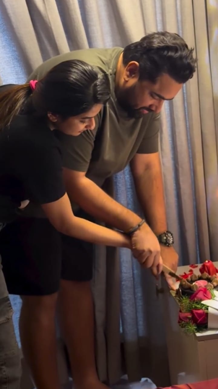 ಪ್ರೇಮಿಗಳ ದಿನ ಆಚರಿಸಿದ ತರುಣ್ ಸುಧೀರ್-ಸೊನಲ್: ವಿಡಿಯೋ