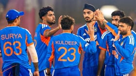 ಟಿ20 ವಿಶ್ವಕಪ್ ಅಭ್ಯಾಸ ಪಂದ್ಯದಲ್ಲಿ ಭಾರತಕ್ಕೆ 30 ರನ್ ಜಯ