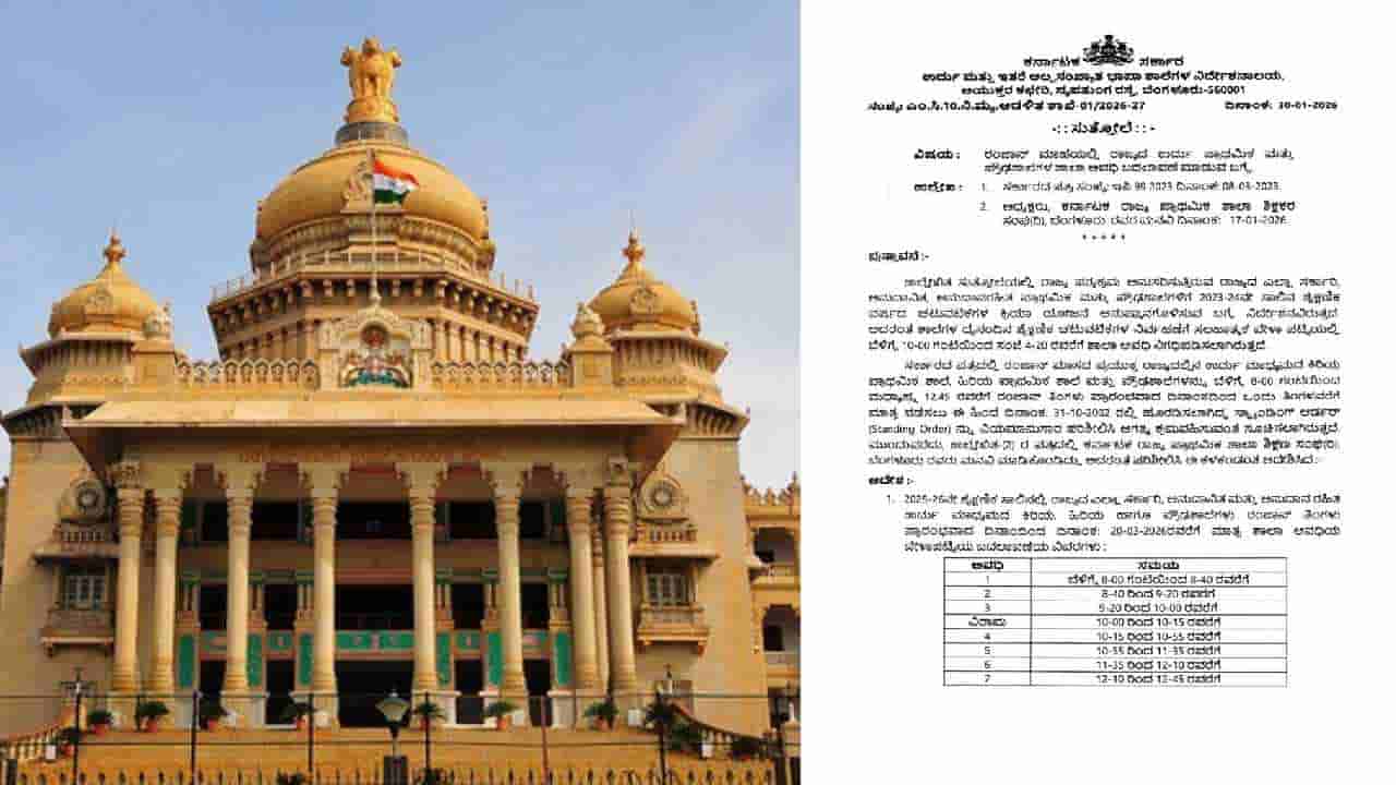 ಕರ್ನಾಟಕದ ಉರ್ದು ಪ್ರಾಥಮಿಕ ಹಾಗು ಪ್ರೌಢ ಶಾಲೆ ಅವಧಿ ಬದಲಾವಣೆ, ಕಾರಣವೇನು?