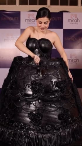 ಹೊಸ ಉಡುಗೆ ತೊಟ್ಟು ಬಂದ ಉರ್ಫಿ ಜಾವೆದ್, ಈ ಉಡುಗೆಯನ್ನು ತಿನ್ನಬಹುದು