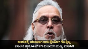 ಭಾರತಕ್ಕೆ ಯಾವಾಗ ಬರುತ್ತೇನೋ ಗೊತ್ತಿಲ್ಲ; ಹೈಕೋರ್ಟ್​ಗೆ ವಿಜಯ್ ಮಲ್ಯ ಮಾಹಿತಿ