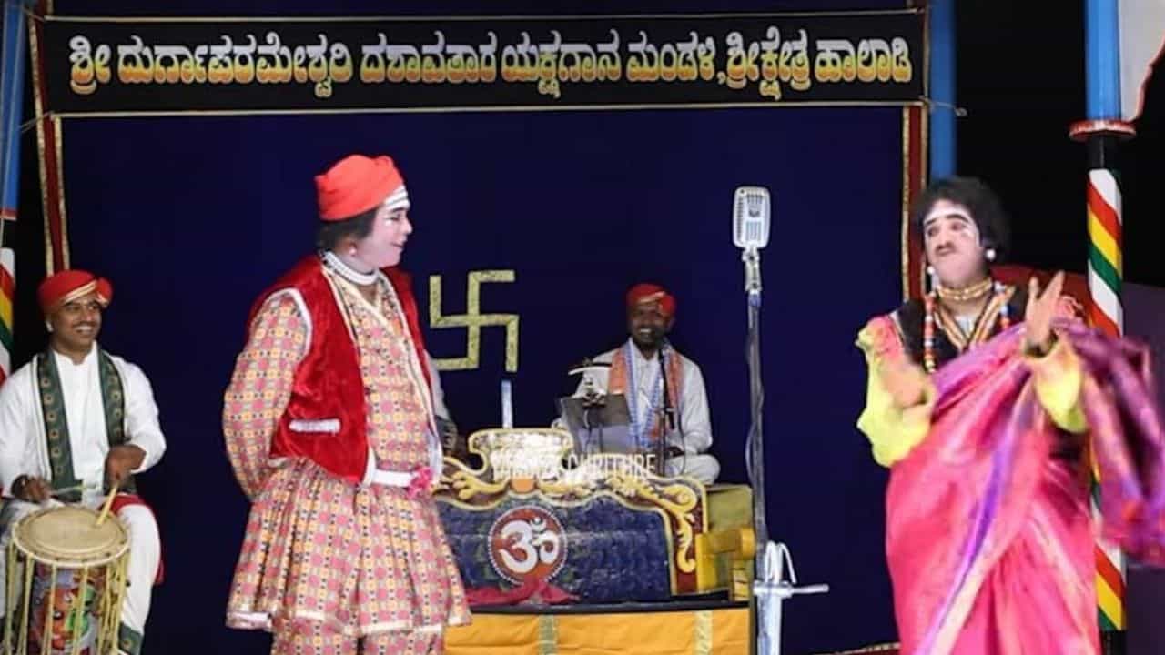 Video: ದೊಡ್ಡವ್ವ ದೊಡ್ಡವ್ವ ದ್ವಾಸೆ ಕೊಡು; ಯಕ್ಷಗಾನದಲ್ಲೂ ಗಿಲ್ಲಿ ಹಾಡಿನದ್ದೇ ಹವಾ