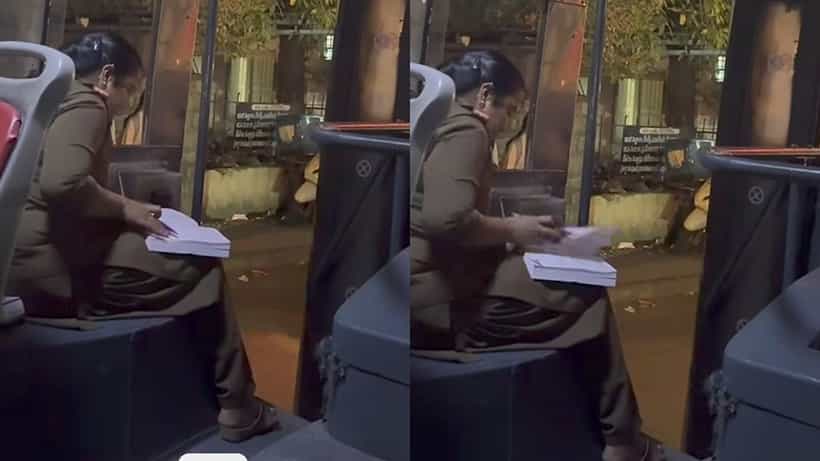 Video: ಕೆಲಸದ ನಡುವೆ ಬಿಡುವಿನ ಸಮಯವನ್ನು ಓದಿಗಾಗಿ ಬಳಸಿಕೊಂಡ ಮಹಿಳಾ ಬಸ್ ಕಂಡಕ್ಟರ್
