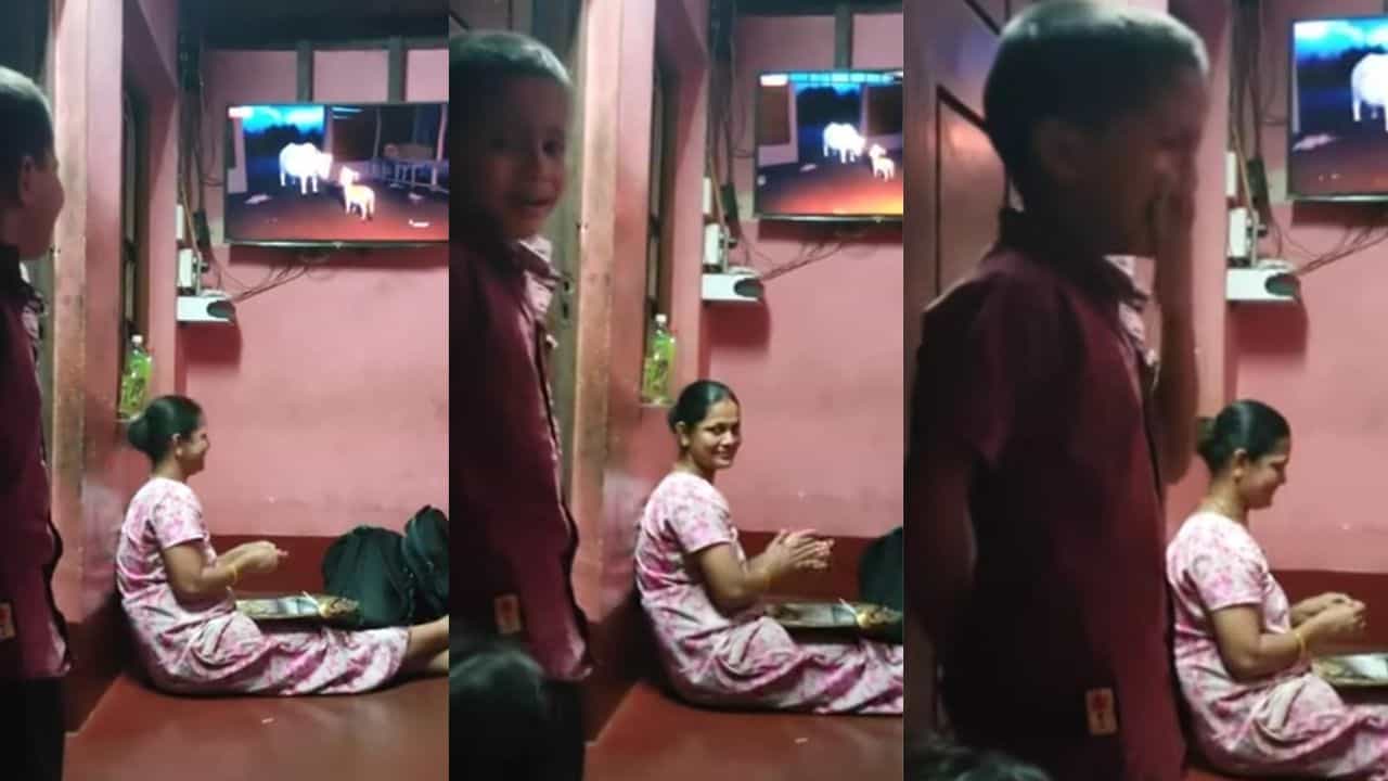 Video: ಪುಣ್ಯಕೋಟಿ ಗೋವಿನ ಹಾಡು ಕೇಳಿ ಬಿಕ್ಕಿ ಬಿಕ್ಕಿ ಅತ್ತ ಪುಟ್ಟ ಬಾಲಕ Video: ಪುಣ್ಯಕೋಟಿ ಗೋವಿನ ಹಾಡು ಕೇಳಿ ಬಿಕ್ಕಿ ಬಿಕ್ಕಿ ಅತ್ತ ಪುಟ್ಟ ಬಾಲಕ