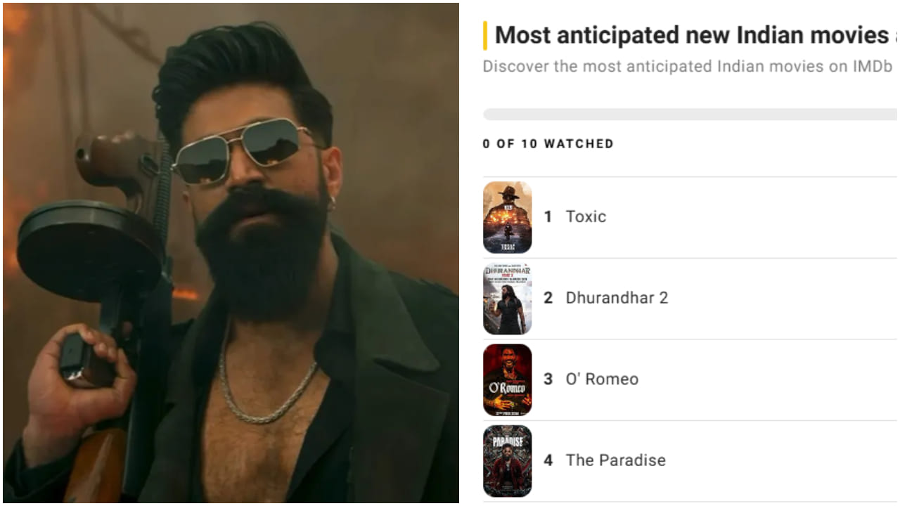 2026ರ ಬಹುನಿರೀಕ್ಷಿತ ಭಾರತೀಯ ಸಿನಿಮಾಗಳಲ್ಲಿ ನಂ.1 ಸ್ಥಾನ ಪಡೆದ ‘ಟಾಕ್ಸಿಕ್’ 2026ರ ಬಹುನಿರೀಕ್ಷಿತ ಭಾರತೀಯ ಸಿನಿಮಾಗಳಲ್ಲಿ ನಂ.1 ಸ್ಥಾನ ಪಡೆದ ‘ಟಾಕ್ಸಿಕ್’