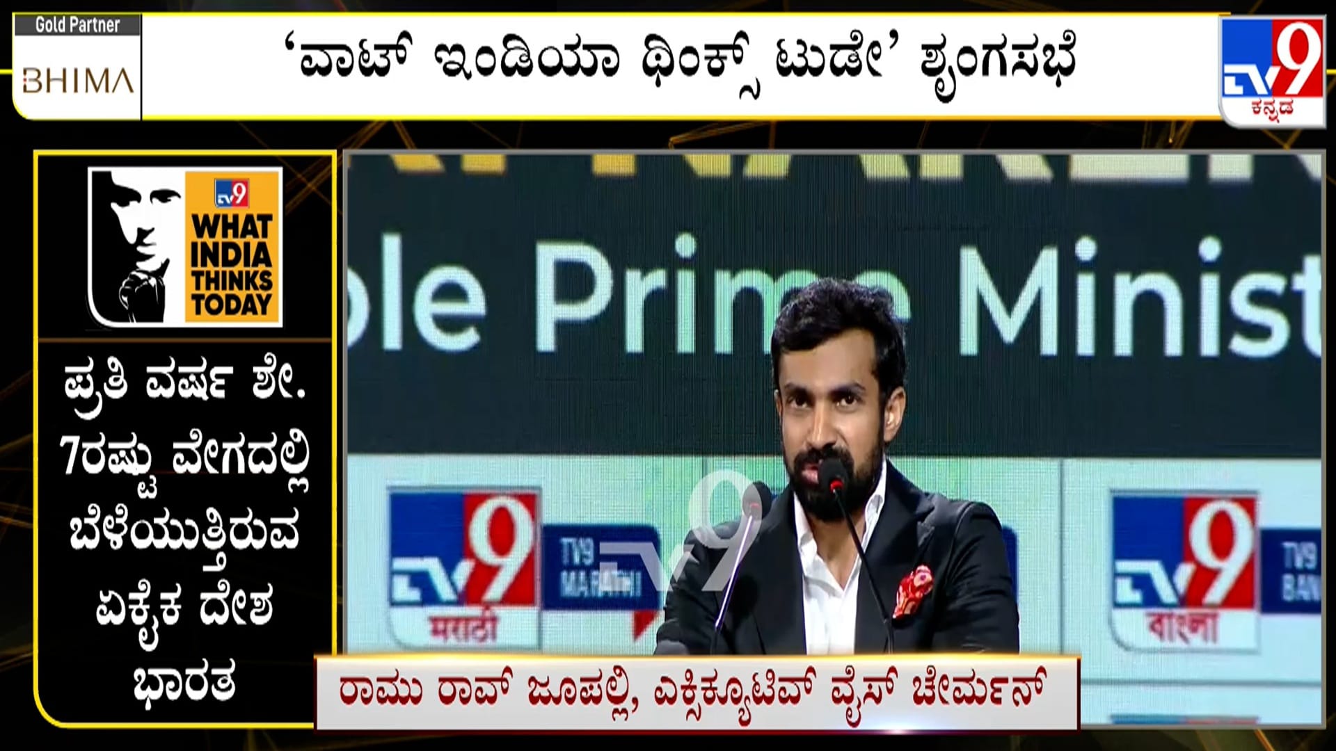 ಪ್ರಧಾನಿ ಮೋದಿ ನಾಯಕತ್ವದಿಂದ ಇಡೀ ಜಗತ್ತು ಭಾರತವನ್ನ ಗೌರವದಿಂದ ಕಾಣುತ್ತಿದೆ: ರಾಮು ರಾವ್ ಜೂಪಲ್ಲಿ
