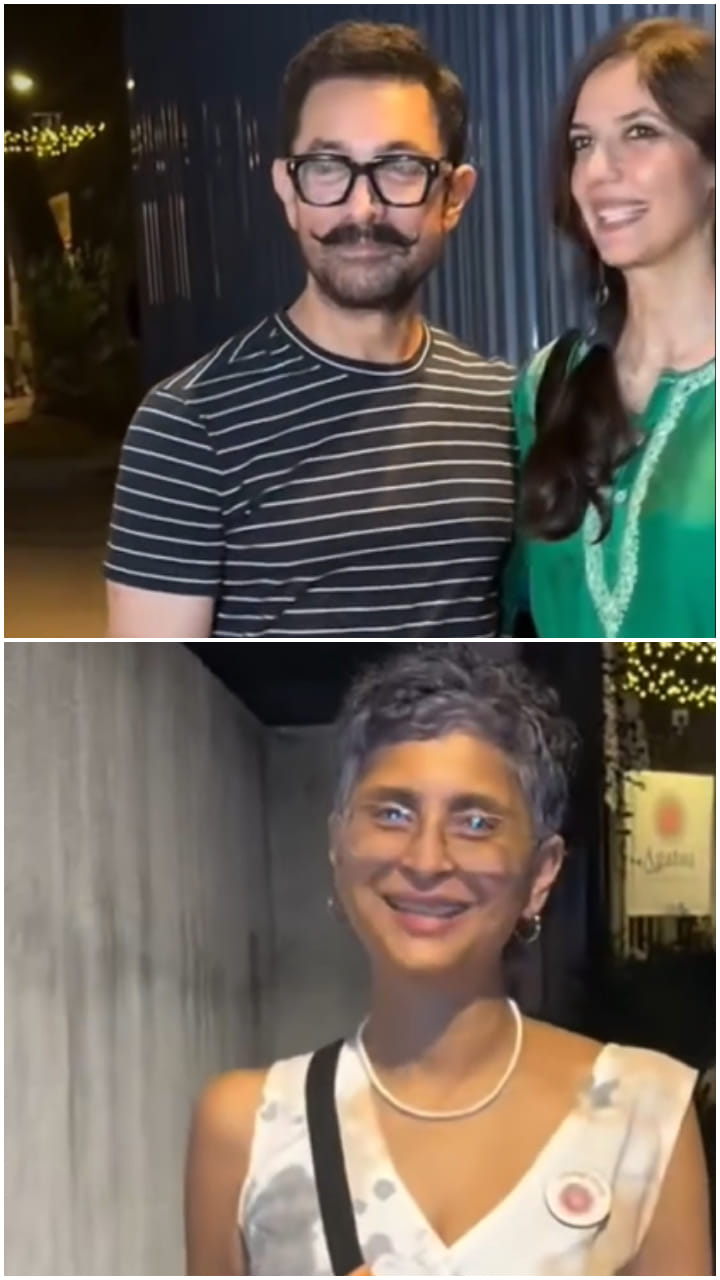 ಮಾಜಿ ಪತ್ನಿ, ಹೊಸ ಪ್ರೇಯಸಿ ಜತೆ ಆಮಿರ್ ಖಾನ್ ಹುಟ್ಟುಹಬ್ಬ