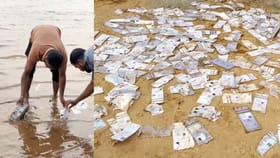 ನೇತ್ರಾವತಿ ತೀರದಲ್ಲಿ ರಾಶಿ ರಾಶಿ ಆಧಾರ್ ಕಾರ್ಡ್​​ ಕಂಡು ಸ್ಥಳೀಯರು ಶಾಕ್​