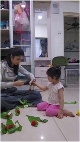 ಮುಗಿವನ ಜೊತೆ ಹಬ್ಬ ಮಾಡಿದ ಅದಿತಿ ಪ್ರಭುದೇವ