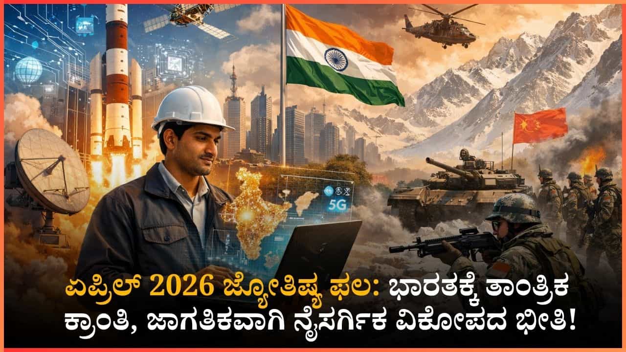 ಈ ರಾಶಿಯಲ್ಲಿ ಸಂಭವಿಸುವ ಗ್ರಹ ಬದಲಾವಣೆಯಿಂದ ಏಪ್ರಿಲ್ನಲ್ಲಿ ದೇಶದಲ್ಲಿ ಆಗಲಿದೆ ಈ ಮಹತ್ವದ ಬದಲಾವಣೆ ಈ ರಾಶಿಯಲ್ಲಿ ಸಂಭವಿಸುವ ಗ್ರಹ ಬದಲಾವಣೆಯಿಂದ ಏಪ್ರಿಲ್ನಲ್ಲಿ ದೇಶದಲ್ಲಿ ಆಗಲಿದೆ ಈ ಮಹತ್ವದ ಬದಲಾವಣೆ